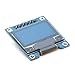 Produktbild DERNON 0,96"6Pin 128 x 64 SPI & IIC I2C OLED-Anzeigenmodul für Arduino Raspberry PI White