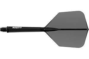 CUESOUL ROST 77 Tastro e Volo del dardo Integrato, Forma di Grande Ala, Set di 3 (Serie di Colori Chiari)