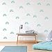 Produktbild NBKLS Wandtattoos 16 Teile/Satz Bunte Regenbogen Tapete DIY Vinyl Nordischen Stil Cartoon Kinderzimmer Schlafzimmer Dekor Hause Hintergrund Aufkleber