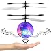 Produktbild RC fliegender Ball Top Neuheit 2017Bovake RC Spielzeug EpochAir RC Fliegen Ball, RC Drone Hubschrauber Ball Eingebaute Disco Musik Mit Shinning LED Beleuchtung für Kinder Teenager Bunte Fliegen für Kinder Spielzeug(Colour A)