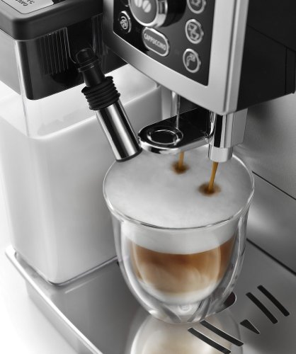 De’Longhi ECAM 23.466.B Kaffeevollautomat (Digitaldisplay, integriertes Milchsystem, Cappuccino auf Knopfdruck, Herausnehmbare Brühgruppe, 2-Tassen-Funktion) schwarz - 6