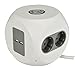 Produktbild Unitec 47601 Steckdosenwürfel 4xSchuko,2xEuro,2xUSB 1,4m ws, weiß