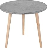 MESA 3 PATAS DE MADERA CON TABLERO EN COLOR GRIS