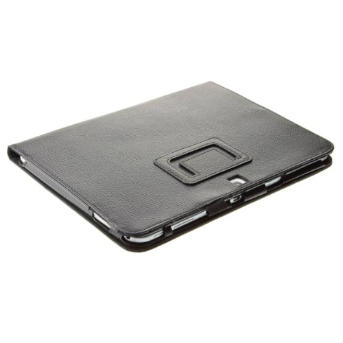Design Tab3 10.1 Standtasche für SAMSUNG GALAXY TAB 3 P5200 P5210 P5220 Hülle Etui Tasche Case ULTRASLIM (Schwarz) - 5