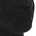 LuckyFine Male Black Styrofoam Foam Mannequin Manikin Head Model Glasses Wig Display Stand