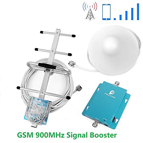 Proutone GSM 900MHz Amplificatore Ripetitore Segnale 2G CMDA Ripetitore del Telefono Mobile Ripetitore del Segnale Cell Phone Signal Repeater Amplifier Antenna Kit