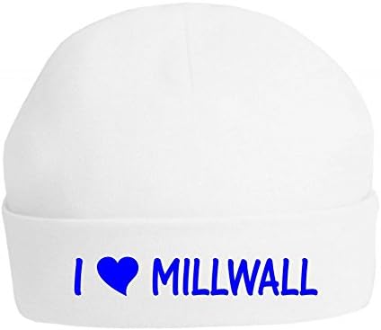 The Bees Tees Baby's Football Beanie Hat - I Love Millwall