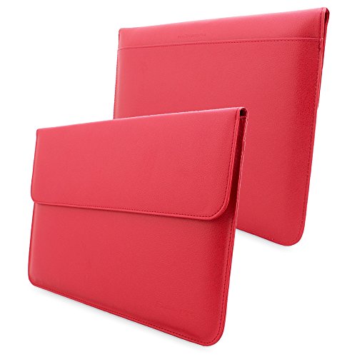 Macbook 12 Sleeve (Rot), Snugg - Hülle mit lebenslanger Garantie für Macbook 12