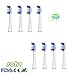 Produktbild Sohv® Standard Ersatzbürstenköpfe, kompatibel mit Braun Oral B Pulsonic SR32-4, 8Stück (2er Pack )[4, 8, 12, 16, 20Stück verfügbar]