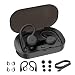 Produktbild Bluetooth Kopfhörer in Ear,Bluetooth 5.0 Sport Headset Kabellos TWS Ohrhörer Sportkopfhörer, IPX7 wasserdicht Noise Cancelling Earbuds mit Mikrofon für Android iPhone (Schwarz)