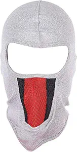 H-Store Unisex Lycra Face Mask (hstoreUnisex Lycrablackmask) (Grey red)