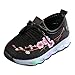 Produktbild Sannysis Kinder Baby Jungen Mädchen Stickerei Blume Sport Lauf LED Leucht Schuhe Turnschuhe