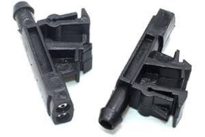 FEILIDAPARTS 2 x Lavadora de parabrisas Bomba de boquilla Rociador Jet Compatible con Citroen Berlingo ZX Xantia Partner