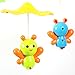 Baby Nursery Cot Mobile With Auto Music Box Soft Lullaby Sounds Crib Bell Hoder