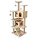 Produktbild Cat Tree Condo Furniture Multi-Level-Deluxe und Seilkätzchen Activity Tower Pet Kitty Spielhaus mit Kratzbäumen Hängematte