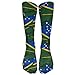 Produktbild Solomon Islands Flag Wave Collage Compression Socken Soccer Socken High Socken Long Socken For Running,Medical,Athletic,Edema,Diabetic,Varicose Veins,Travel,Pregnancy,Shin Splints,Nursing.