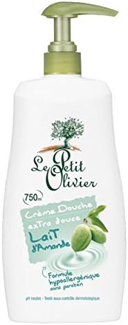 Le Petit Olivier – Bath & Shower Gel – Almond Milk, Extra Gentle Shower Cream 750ml