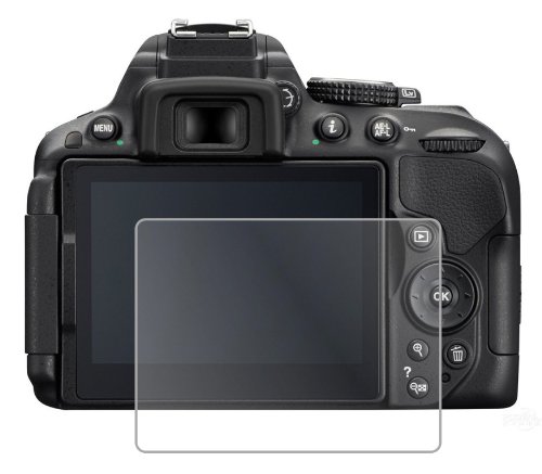 Membrane 3 x Protector de Pantalla compatibles con Nikon D5300 - Ultra Transparente