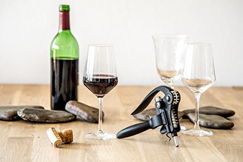 Cellardine Hebel Korkenzieher – Sommelier Flaschenöffner – Professioneller Bar Korkenzieher – Kapselheber - 4
