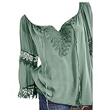 Allover Print Frauen Kragen Puppe Chiffon Abnehmbare Hälfte Shirt Bluse in Baumwolle Damen Freizeit V-Ausschnitt Manschetten-Ärmel Locker Punkte Taschen Shirt Bluse Damen Top Love Long Tank Damen T-Shirt Teamsport Ballettanzug Ballett Gymnastik Strumpfhose klassisch glänzend elastisch für Damen Langarm Rundhals 2 años Fuchsia Damen Top MY LONG TANK TOP Einfarbig Damen Langarmshirt 100% Bio-Baumwolle Fairtrade Oeko-Tex und Ecolabel Zertifiziert Damen Sommer T-Shirt Kurzarmshirt