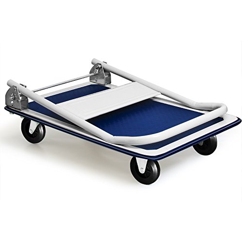 Plattformwagen 150 kg Transportwagen Handwagen Transportkarre Sackkarre Wagen klappbar - 2