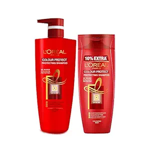 LOreal Paris Color Protect (Shampoo 704 ml + Conditioner 396 ml) - Combo pack of 2