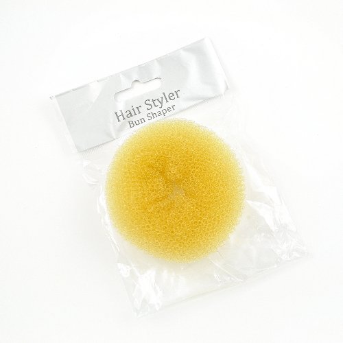 Girls Small Size Blonde Bun Shaper/ Bun Maker/ Bun Former/ Bun Ring - 65mm