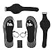Produktbild FairytaleMM 1 Paar Cuttable Carbon-Faser-Boot-Einlegesohlen Batteriebetriebene Fußwärmer Winterschuhe Auflage-Kissen Schuhe Accessoires