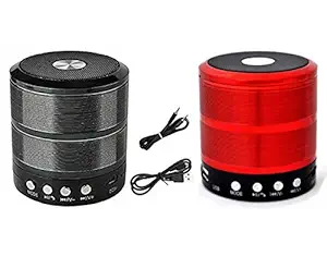 Aiden's Collection WS-887 Wireless Bluetooth Speaker (Multicolor)