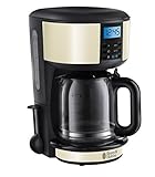 Leistung 1000 Watt. Russell Hobbs Legacy-Filter Kaffeemaschine - Cream.