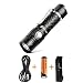 Produktbild Superhelle LED Mini Taschenlampe, ThorFire TK05 600 Lumen EDC Wasserdicht Taschenlampe Seitenschalter Pocket Taschenlampe 4 Modi (Mit 14500 Akku & USB Ladekabel & Ladegerät)