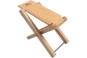 GEWA Manuel Rodriguez 536505 Repose-pieds Guitare, Repose-pieds en bois, naturel