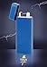 Produktbild TESLA Lighter T04 | Slimline Lichtbogen Feuerzeug, Plasma Single-Arc, elektronisch wiederaufladbar, aufladbar mit Strom per USB, ohne Gas und Benzin, mit Ladekabel, in Edler Geschenkverpackung, Blau