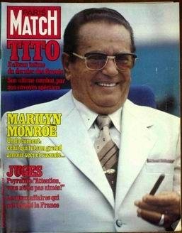 Download PARIS MATCH N° 1605 du 29-02-1980 TITO - LE DERNIER DES GRANDS. 40 JOURS AVEC MARILYN MONROE. JUGES - PEYREFITTE - ATTENTION VOUS N'ETES PAS AIMES - MARGAUX HEMINGWAY LA PLUS SEXY DES AMERICAINES MARIE CHRISTINE BARRAULT SES ENFANTS ET SA CUISINE ALIX CHEVASSUS OUBLIE MARIA LA MILLIARDAIRE CAROLE AVAIT REVE DE SE TRANSFORMER EN GARCON DOMINIQUE SANDA GOURMANDE ET AMOUREUSE LA YOUGOSLAVIE COUVERTE PAR YALTA LES FRANCAIS CONTRE LEUR JUSTICE EMEUTES AU SALVADOR GISCARD CREUSE L'ECART AUX PRESIDE... Download PARIS MATCH N° 1605 du 29-02-1980 TITO - LE DERNIER DES GRANDS. 40 JOURS AVEC MARILYN MONROE. JUGES - PEYREFITTE - ATTENTION VOUS N'ETES PAS AIMES - MARGAUX HEMINGWAY LA PLUS SEXY DES AMERICAINES MARIE CHRISTINE BARRAULT SES ENFANTS ET SA CUISINE ALIX CHEVASSUS OUBLIE MARIA LA MILLIARDAIRE CAROLE AVAIT REVE DE SE TRANSFORMER EN GARCON DOMINIQUE SANDA GOURMANDE ET AMOUREUSE LA YOUGOSLAVIE COUVERTE PAR YALTA LES FRANCAIS CONTRE LEUR JUSTICE EMEUTES AU SALVADOR GISCARD CREUSE L'ECART AUX PRESIDE...