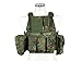 Produktbild PHX Plate Carrier / Plattenträger / Weste "Commando", MOLLE kompatibel, mit 4 Taschen - flecktarn