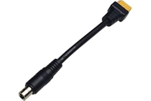 Switian XT60 Male to DC8020 Male Adapter Cable (15cm) - for RC Models, Drones & Battery Connections