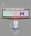 Produktbild Wired Spiel mechanisches Gefühl wasserdichtes lumineszierendes Spiel hinterleuchtete Metall Maus und Tastatur-Kit,Gold,46 * 18