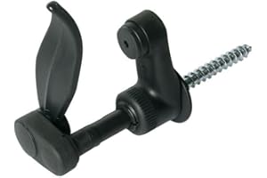 AFBAT Arrêt de volet composite - Longueur (mm) : 130, Noir