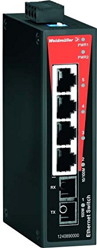 Preisvergleich Produktbild Weidmuller 1240870000 – Switch gestiónado ie-sw-bl05 – 4tx-1scs