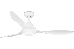 FARO BARCELONA Faro POLARIS Ø132 CM BLANCO 3 PALAS LED 18W