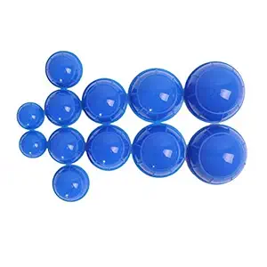 R A PRODUCTS Anti Cellulite Vacuum Silicone Family Facial Body Massage Therapy Cupping Cups - 12Pcs/Set