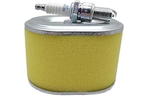 WADOY Outdoor Spares Limited Air Filter & Spark Plug Service Kit Compatible With Honda GX160 GX140 & GX200