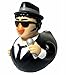 Produktbild CELEBRIDUCK - Blues Brother JAKE Rubber Duck