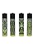 Produktbild Clipper Classic - Weed Pattern #3 - Feuerzeug - 5 Stück verschiedene Designs