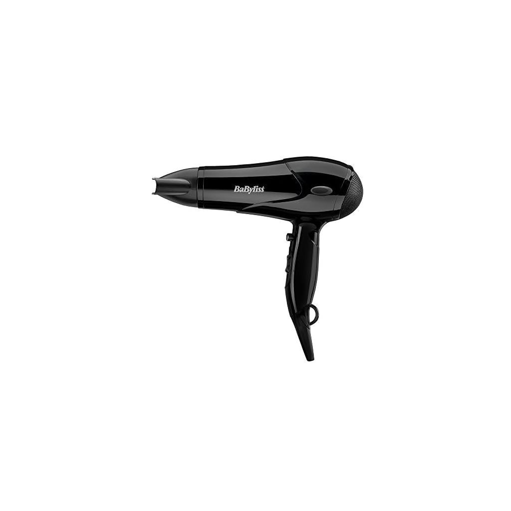 BaByliss 5245U Power Dry 2000 Watt Hair Dryer with Slim Concentrator Nozzle
