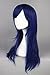 60cm Long Straight Cosplay Wigs For CLANNAD/Vocaloid And Halloween (Dark Blue Color)