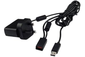 GENERIC XBox 360 Kinect Sensor Power Supply UK AC USB Adapter & Charger Cable - UKDigitalBay