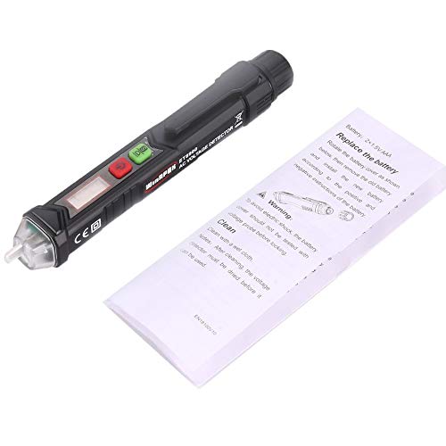 Preisvergleich Produktbild fggfgjg ET8900 AC Spannungsprüfer Berührungsloses Prüfgerät Stift Voltmeter Sensor Electric (schwarz)