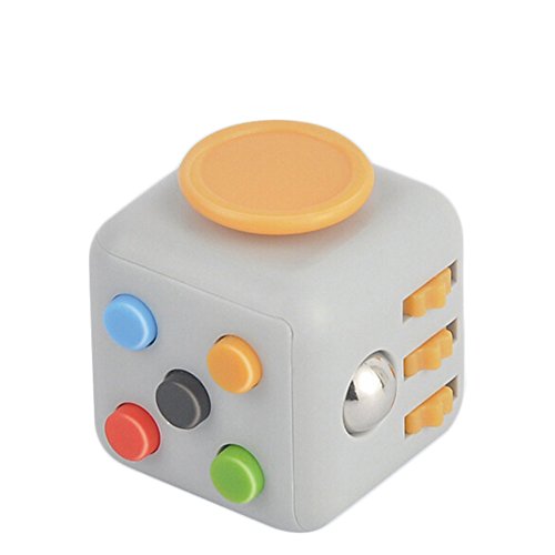 St.Mandyur 6-Sides Fidget Magic Cube Relieves Stress And Anxiety for Children and Adults Attention Focus Toy (H12) St.Mandyur 6-Sides Fidget Magic Cube Relieves Stress And Anxiety for Children and Adults Attention Focus Toy (H12)