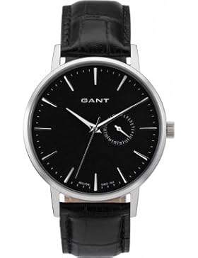 GANT Damen-Armbanduhr XL Analog Quarz Leder W10841